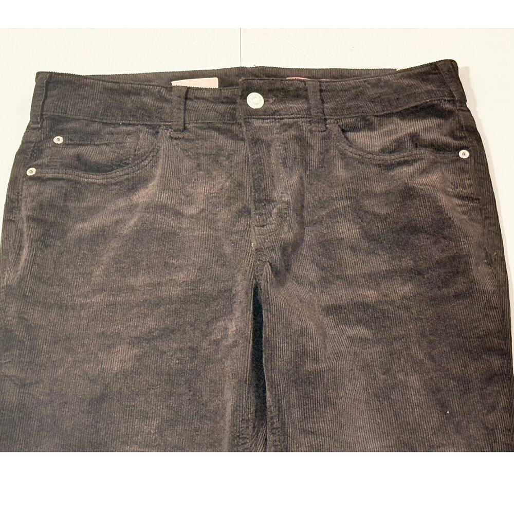 Pilcro The Yaya Mid-Rise Corduroy Pants, Brown, Size 30 - Picture 4 of 11
